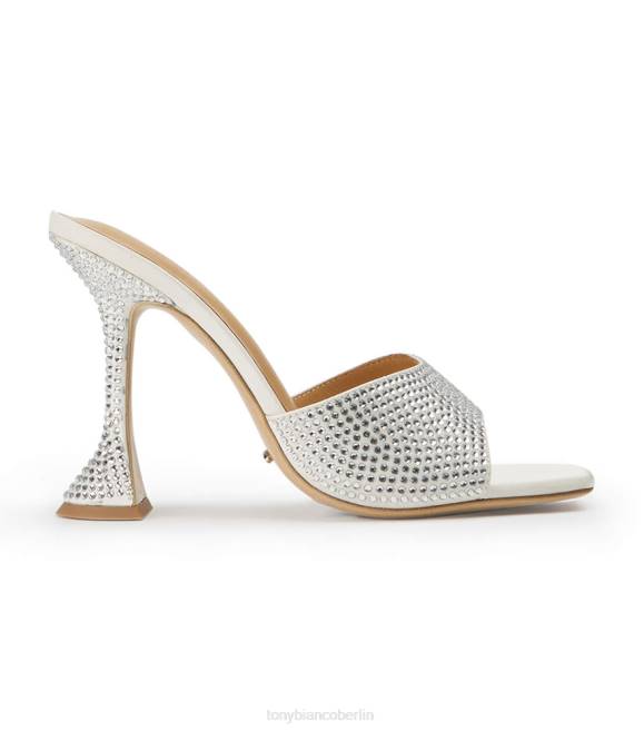 Brautschuhe| de Tony Bianco Frauen Serri-Absätze Elfenbeinsatin 4624349
